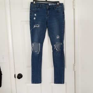 Volcom Distressed Super Stoned Skinny Jeans